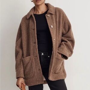 Madewell Teddy Belrose shirt-jacket XXS